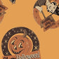 Clothworks - Retro Halloween  - Medallions - Orange