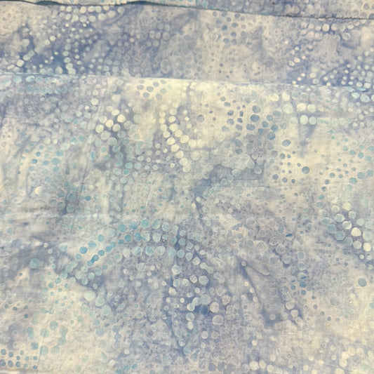 Robert Kaufman Artisan Batiks - Sky Blue - Swirls in Dots