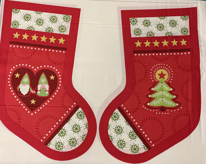 Hygge Christmas by Lewis & Irene  - Stocking Panel