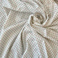 Flannel - Vintage Rosebuds On White - Half Metre