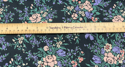 Cotton Lawn - Spring Flowers Bouquet - Wisteria - by  Robert Kaufman