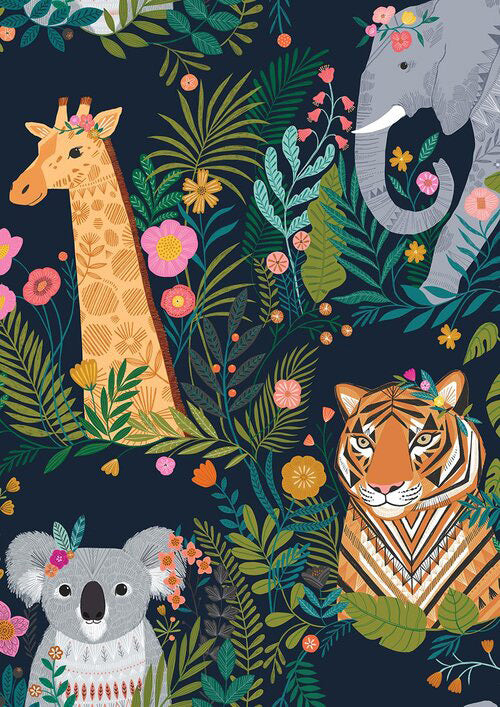 Dashwood Studio  - Our Planet - World Animals on Dark