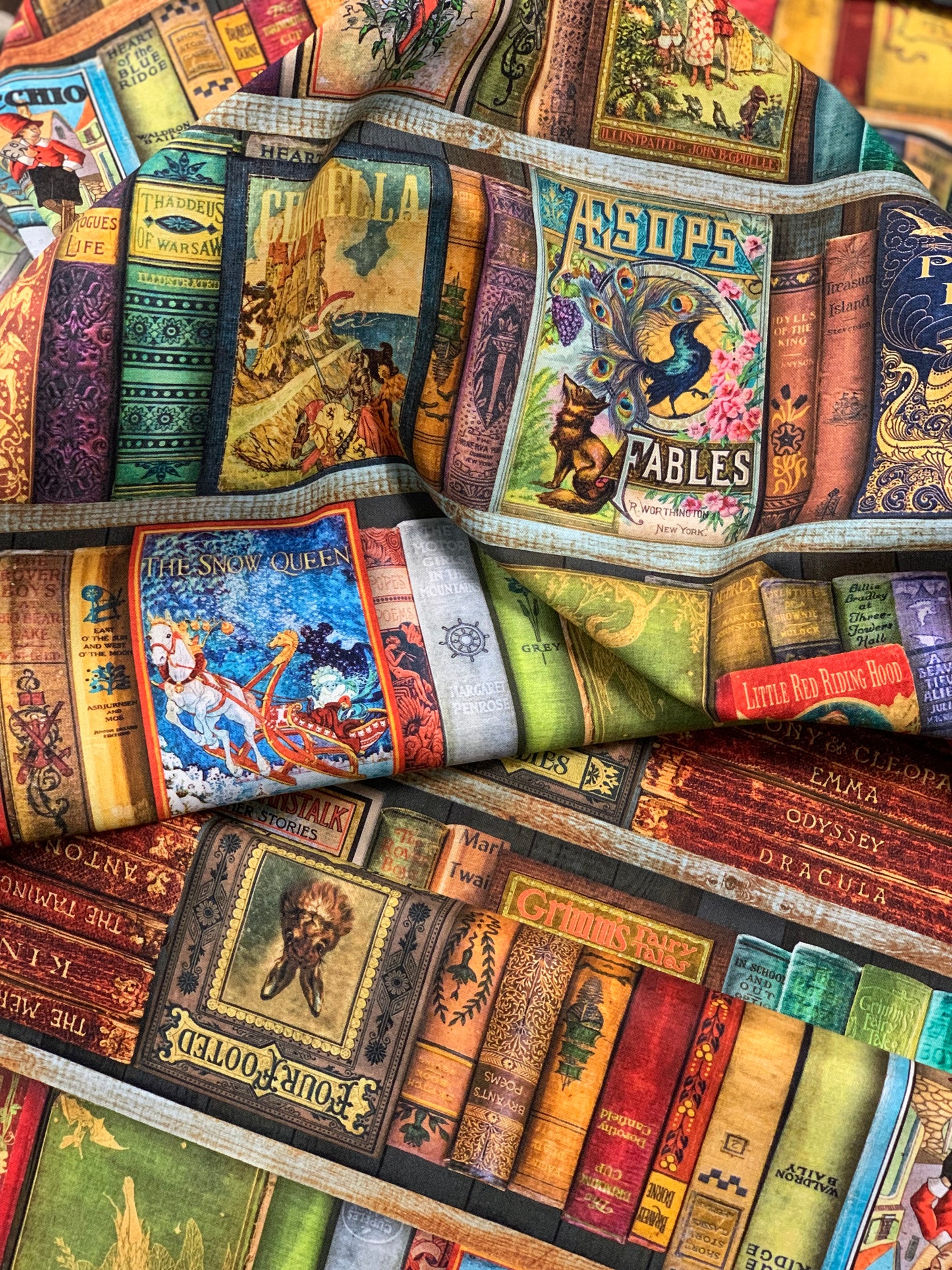 Last 38.5" x width of fabric - Library of Rarities - Antique Books by  Robert Kaufman