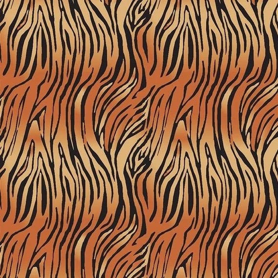 Riley Blake - On Safari- Bengal - Orange