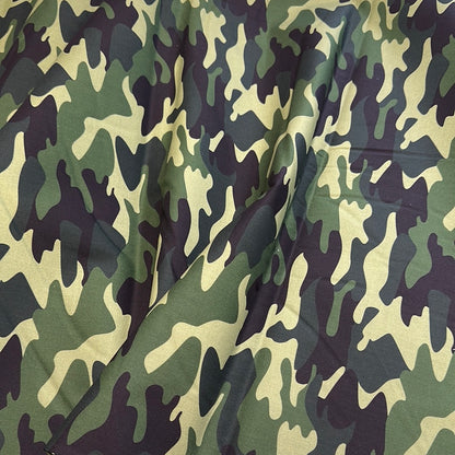 Last Half Yard - Riley Blake - Nobody Fights Alone - Camo Green