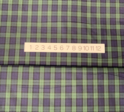Sevenberry Classic Plaids Collection by Robert Kaufman - Hunter - Priced per half metre