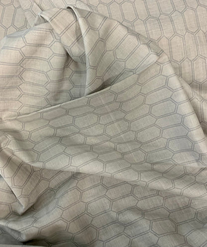 Double Gauze - Emelia Collection - Bees Nest - Zinc (Gray)