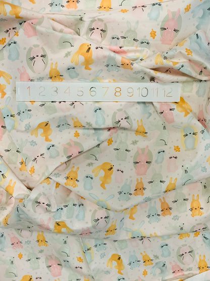 Back in Stock - Flannel - Pink -  Bunny Comfy Flannel