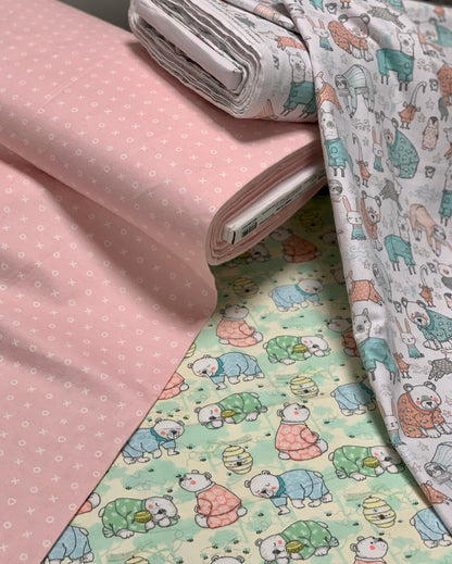 Flannel - Yellow Bears Comfy Flannel - Double Brushed