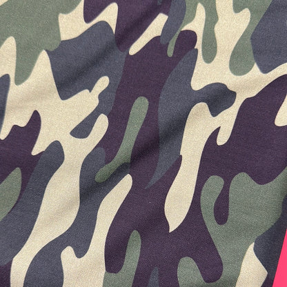 Last Half Yard - Riley Blake - Nobody Fights Alone - Camo Green