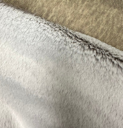 Minky - Red Pine - Jasper - Beige/White