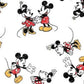 Springs Creative - Disney - Vintage Mickey and Minnie Mouse Scattered