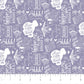 Camelot Fabrics - Part of the Literary Collection - Rather be Reading - Light Purple