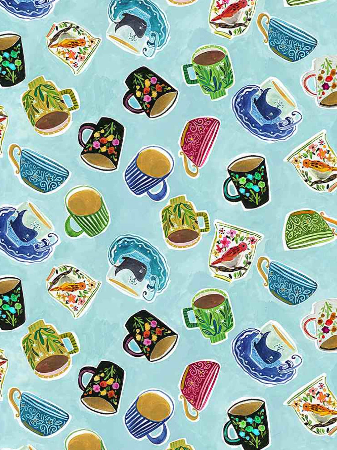 Last cut 17.25" x width of fabric - Dear Stella  - No Place Like OM -  Deja Brew