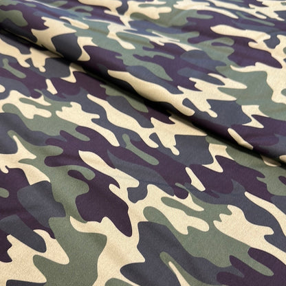 Last Half Yard - Riley Blake - Nobody Fights Alone - Camo Green