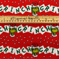 Robert Kaufman - Dr. Seuss - Christmas - How the Grinch Stole Christmas -  Holiday Stripe Grinch - Red