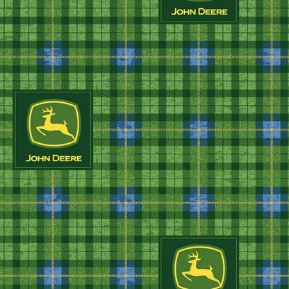 Springs Creative - John Deere - Tissu écossais John Deere