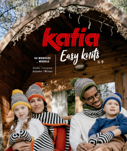 Knitting Magazine - Patterns - Beginners Easy Knits 9 Easy Knits Autumn / Winter - 2021