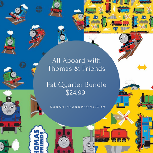 All Aboard with Thomas & Friends - Fat Quarter Bundle