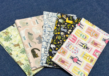 Fun Cats Themed -  Fat Quarter Bundle