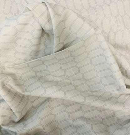 Double Gauze - Emelia Collection - Bees Nest - Zinc (Gray)