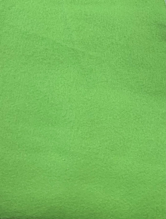 Premium Flannel - Lime # 1192 - Robert Kaufman - Lime Green solid