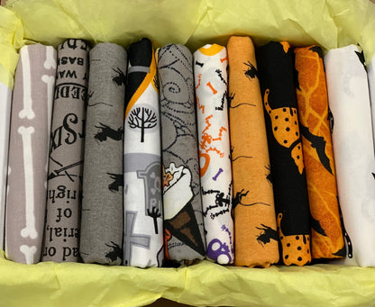 Stash Starter Pack - Halloween Fabrics
