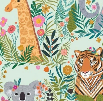 Dashwood Studio  - Our Planet - World Animals on Teal