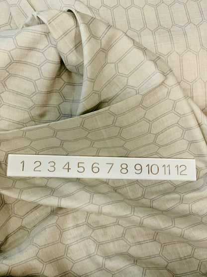 Double Gauze - Emelia Collection - Bees Nest - Zinc (Gray)