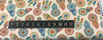 Back in stock - Dream Catcher - Elizabeth Studios - Cream - Priced per half Metre