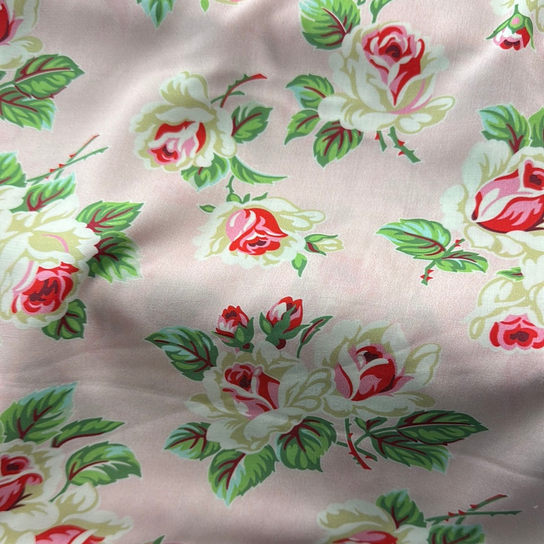 Rayon - FIGO Fabrics - True Kisses - Blush