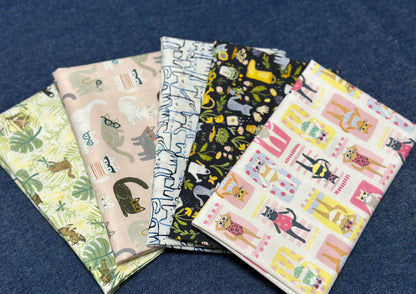 Fun Cats Themed -  Fat Quarter Bundle