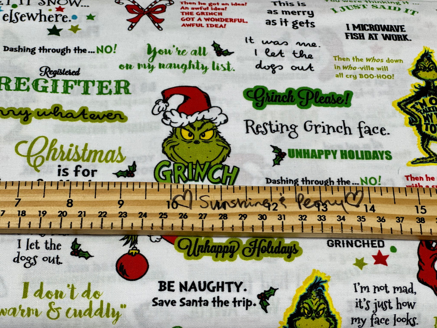 Robert Kaufman - Dr. Seuss - Christmas - How the Grinch Stole Christmas -  Letters