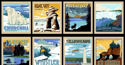 Discover Canada 2 - Vintage City Postcards - Robert Kaufman