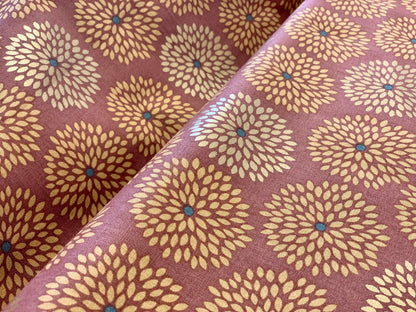 Emma & Mila -  Marsala Moment Collection -  Metallic Copper - Flower Burst