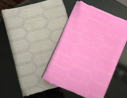 Double Gauze - Emelia Collection - Bees Nest - Lavender/Pink