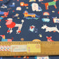 Robert Kaufman - Whiskers and Tails - Dogs in Sweaters - Navy