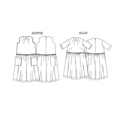 Merchant & Mills - Ellis & Hattie - Printed Pattern