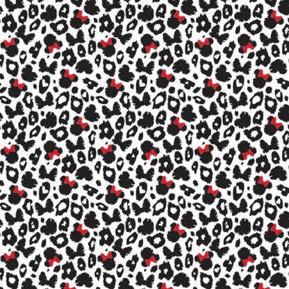 Camelot Fabrics - Minnie Mouse  - Leopard Print