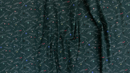Across The Universe - Rogue Planets - Cotton + Steel - Teal