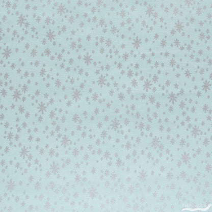 Holiday Classics by Rifle Paper Co.  - Starry Night - Mint Metallic (Silver stars)