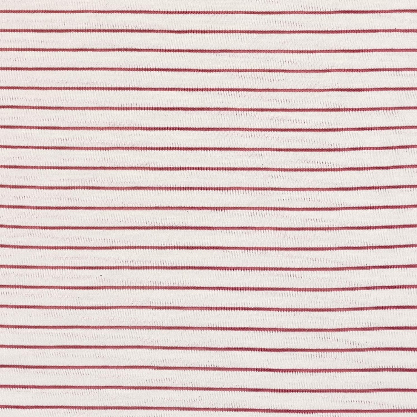 Katia - Knit - Striped Jersey - Slub - Stretch Jersey Fabric - Hazelnut